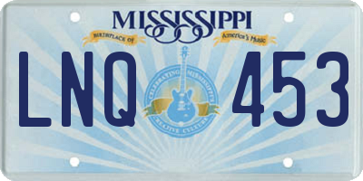 MS license plate LNQ453