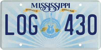 MS license plate LOG430