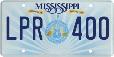 MS license plate LPR400
