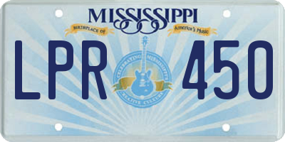 MS license plate LPR450