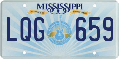 MS license plate LQG659