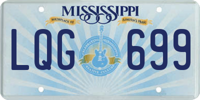 MS license plate LQG699