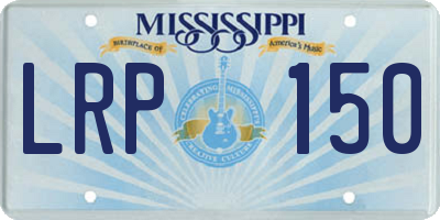 MS license plate LRP150