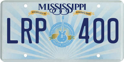 MS license plate LRP400