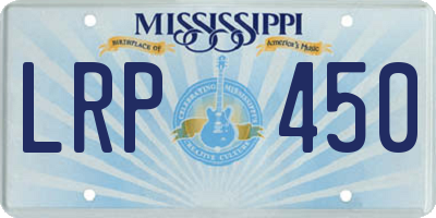 MS license plate LRP450
