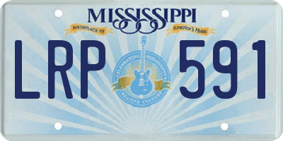MS license plate LRP591