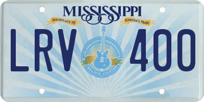 MS license plate LRV400