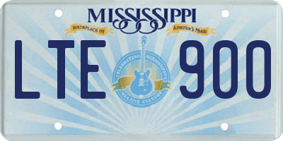 MS license plate LTE900