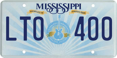 MS license plate LTO400
