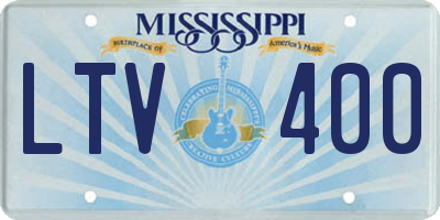 MS license plate LTV400