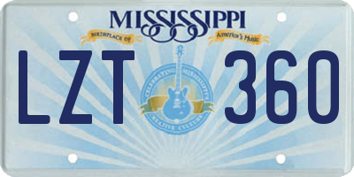 MS license plate LZT360