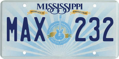 MS license plate MAX232
