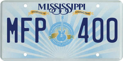 MS license plate MFP400