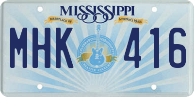 MS license plate MHK416