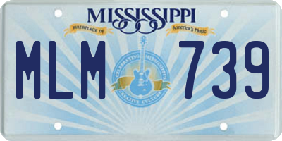 MS license plate MLM739