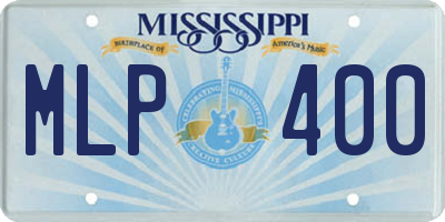 MS license plate MLP400