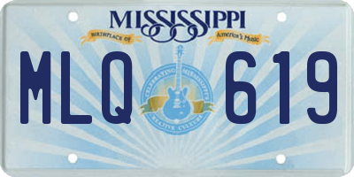 MS license plate MLQ619