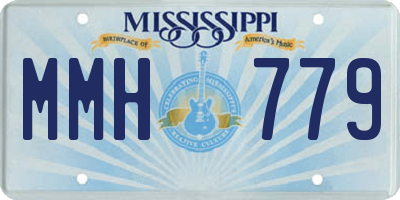 MS license plate MMH779