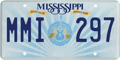 MS license plate MMI297