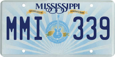 MS license plate MMI339