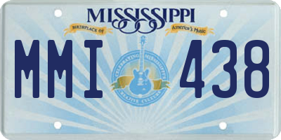 MS license plate MMI438