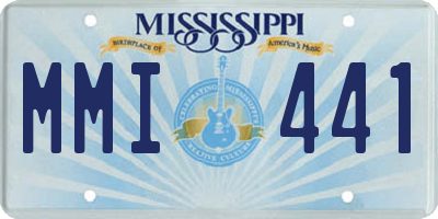 MS license plate MMI441