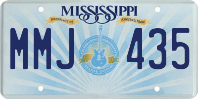 MS license plate MMJ435