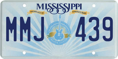 MS license plate MMJ439