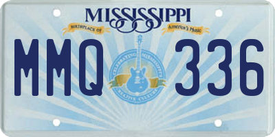 MS license plate MMQ336