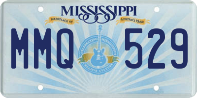 MS license plate MMQ529