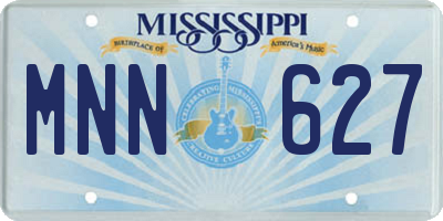 MS license plate MNN627