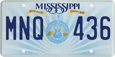 MS license plate MNQ436
