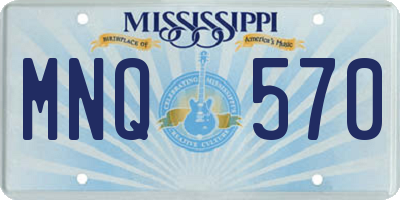 MS license plate MNQ570