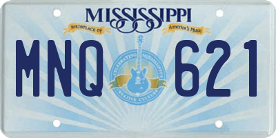 MS license plate MNQ621