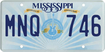 MS license plate MNQ746