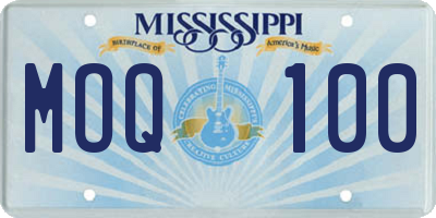 MS license plate MOQ100