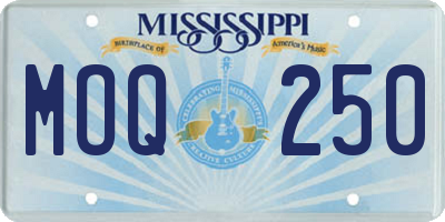 MS license plate MOQ250