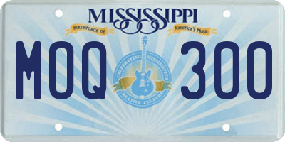 MS license plate MOQ300