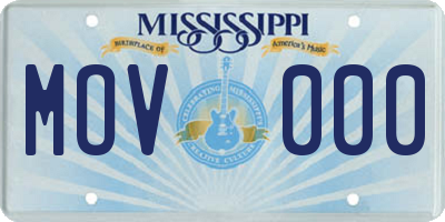 MS license plate MOV000