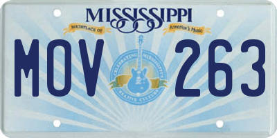 MS license plate MOV263