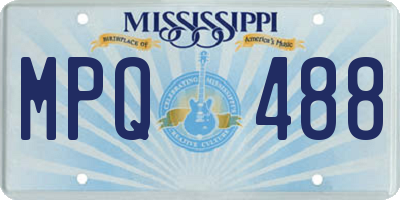 MS license plate MPQ488