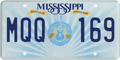 MS license plate MQQ169