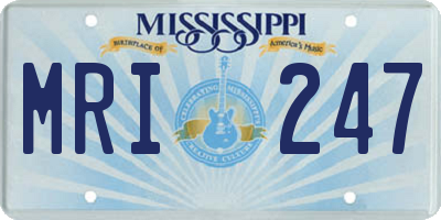 MS license plate MRI247