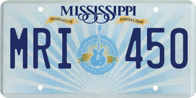 MS license plate MRI450