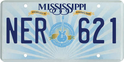 MS license plate NER621