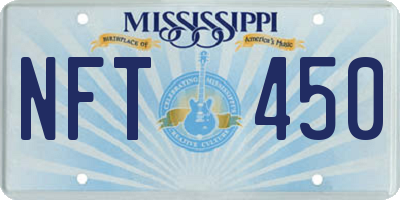 MS license plate NFT450