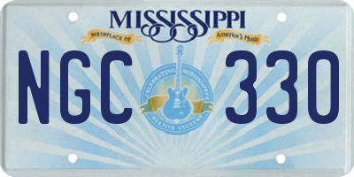 MS license plate NGC330
