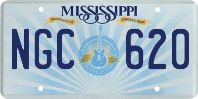 MS license plate NGC620