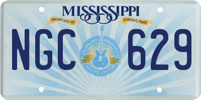 MS license plate NGC629