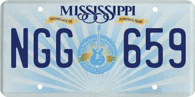 MS license plate NGG659